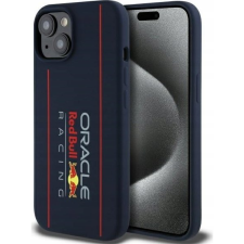 Red Bull RBHMP15S24SIOLRV Silicone Vertical Logo Magsafe-Kompatibilis Tok iPhone 15 - Sötétkék (RBHMP15S24SIOLRV) tok és táska