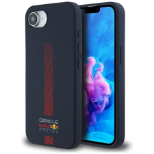 Red Bull RBHMPSE424SIVGSV Silicone w/ Powerbar MagSafe-kompatibilis tok iPhone 16e - tengerészkék tok és táska