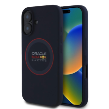 Red Bull Red Bull szilikon Red Ring MagSafe tok iPhone 16 készülékhez tengerészkék tok és táska