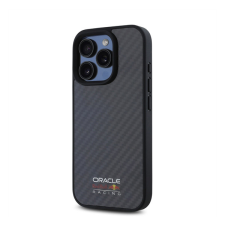 Red Bull Shiny Logo iPhone 16 Pro Max Carbon Magsafe tok, fekete tok és táska
