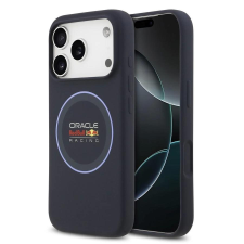 Red Bull Silicone Blue Ring MagSafe tok iPhone 17 Pro készülékhez tengerészkék tok és táska