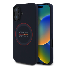 Red Bull Silicone Red Ring MagSafe tok iPhone 16 Plus készülékhez tengerészkék (901053) tok és táska