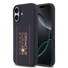 Red Bull Silicone Vertical Logo MagSafe tok iPhone 17 készülékhez tengerészkék tok és táska