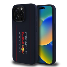 Red Bull szilikon Vertical Logo MagSafe tok iPhone 15 Pro Max készülékhez tengerészkék tok és táska