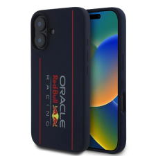 Red Bull szilikon Vertical Logo MagSafe tok iPhone 16 készülékhez tengerészkék tok és táska