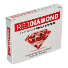 Red Diamond - potencianövelő tabletta (4 darab) potencianövelő