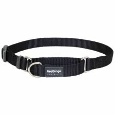 Red Dingo Black Large Martingale nyakörv nyakörv, póráz, hám kutyáknak