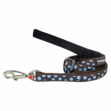 Red Dingo Blue Spots Brown póráz 100-180 cm XS nyakörv, póráz, hám kutyáknak