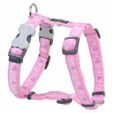 Red Dingo Breezy Love Pink XLarge Dog hám nyakörv, póráz, hám kutyáknak