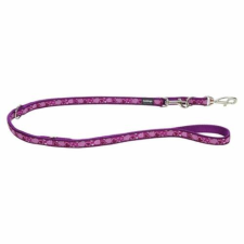 Red Dingo Breezy Love Purple multi-purpose póráz 200 cm Medium nyakörv, póráz, hám kutyáknak