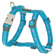 Red Dingo Butterfly Turquoise XLarge Dog hám nyakörv, póráz, hám kutyáknak