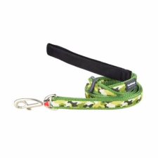 Red Dingo Camouflage Green póráz 100-180 cm XS nyakörv, póráz, hám kutyáknak