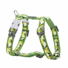 Red Dingo Camouflage Green XLarge Dog hám nyakörv, póráz, hám kutyáknak