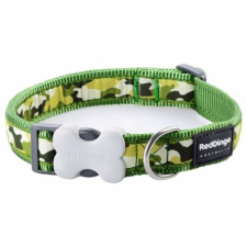 Red Dingo Camouflage Green XS kutya nyakörv nyakörv, póráz, hám kutyáknak