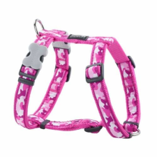 Red Dingo Camouflage Hot Pink XS Dog hám nyakörv, póráz, hám kutyáknak