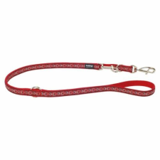 Red Dingo Cosmos Red multi-purpose póráz 200 cm Small nyakörv, póráz, hám kutyáknak