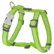 Red Dingo Daisy Chain Lime XLarge Dog hám nyakörv, póráz, hám kutyáknak