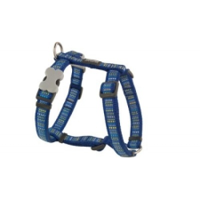 Red Dingo Design Lotzadotz kék kutyahám 12 mm, nyak 25-39 cm mellkas 30-44 cm nyakörv, póráz, hám kutyáknak