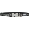 Red Dingo Design Snake Eyes Black kutyanyakörv 15 mm x 24-37 cm