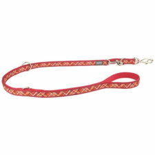 Red Dingo Flanno Red multi-purpose póráz 200 cm XS nyakörv, póráz, hám kutyáknak