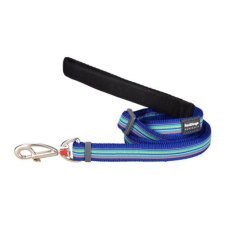 Red Dingo Horizontal Stripes Dark Blue póráz 100-180 cm Small nyakörv, póráz, hám kutyáknak