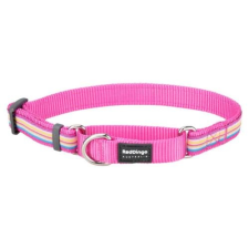 Red Dingo Horizontal Stripes Hot Pink Medium Martingale nyakörv nyakörv, póráz, hám kutyáknak