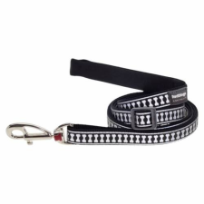 Red Dingo Reflective Black póráz 100-180 cm Small nyakörv, póráz, hám kutyáknak