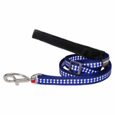 Red Dingo Reflective Dark Blue póráz 100-180 cm Medium nyakörv, póráz, hám kutyáknak