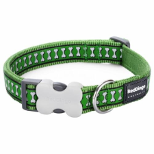 Red Dingo Reflective Green Large kutya nyakörv nyakörv, póráz, hám kutyáknak
