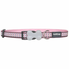 Red Dingo Reflective Pink XS kutya nyakörv nyakörv, póráz, hám kutyáknak
