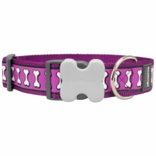 Red Dingo Reflective Purple Giant Short kutya nyakörv nyakörv, póráz, hám kutyáknak