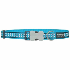 Red Dingo Reflective Turquoise Large kutya nyakörv nyakörv, póráz, hám kutyáknak