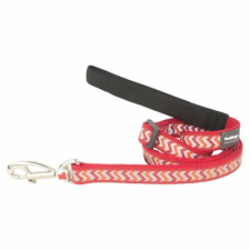 Red Dingo Reflective Ziggy Red póráz 100-180 cm Medium nyakörv, póráz, hám kutyáknak