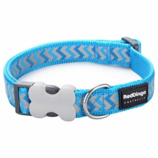 Red Dingo Reflective Ziggy Turquoise Large kutya nyakörv nyakörv, póráz, hám kutyáknak