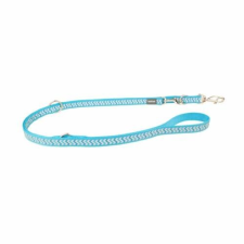 Red Dingo Reflective Ziggy Turquoise multi-purpose póráz 200 cm XS nyakörv, póráz, hám kutyáknak
