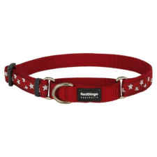 Red Dingo Stars Red Medium Martingale nyakörv nyakörv, póráz, hám kutyáknak