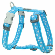 Red Dingo Stars Turquoise XS Dog hám nyakörv, póráz, hám kutyáknak