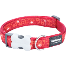Red Dingo Swiss Cross Red XS kutya nyakörv nyakörv, póráz, hám kutyáknak