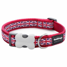 Red Dingo Union Jack Medium kutya nyakörv nyakörv, póráz, hám kutyáknak
