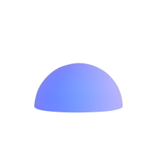 REDO Blob fehér LED kültéri állólámpa (RED-90168) LED 1 izzós IP65 kültéri világítás