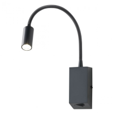 REDO Hello fekete LED falikar (RED-01-1194) LED 1 izzós IP20 világítás