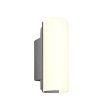 REDO Ilius sötétszürke-fehér LED kültéri fali lámpa (RED-90363) LED 1 izzós IP54 kültéri világítás