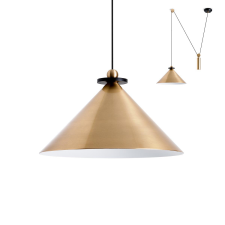 REDO Kalimba bronz függesztett lámpa (RED-01-1545) E27 1 izzós IP20 világítás