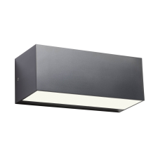 REDO Lampris sötétszürke LED kültéri fali lámpa (RED-90154) LED 1 izzós IP65 kültéri világítás