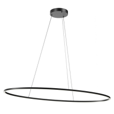 REDO Leo fekete LED függesztett lámpa (RED-01-3299) LED 1 izzós IP20 világítás