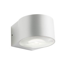 REDO Log fehér LED kültéri fali lámpa (RED-90060) LED 1 izzós IP65 kültéri világítás