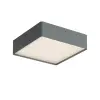 REDO Nox sötétszürke-fehér vízvédett LED kültéri mennyezeti lámpa (RED-91050-DALI) LED 1 izzós IP65