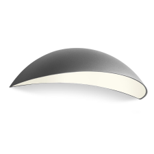 REDO Palma sötétszürke LED kültéri fali lámpa (RED-90235) LED 1 izzós IP54 kültéri világítás
