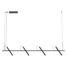 REDO Praxi fekete LED függesztett lámpa (RED-01-4268) LED 1 izzós IP20 világítás