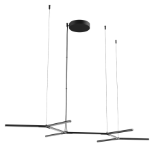 REDO Stick fekete LED függesztett lámpa (RED-01-2797) LED 1 izzós IP20 világítás